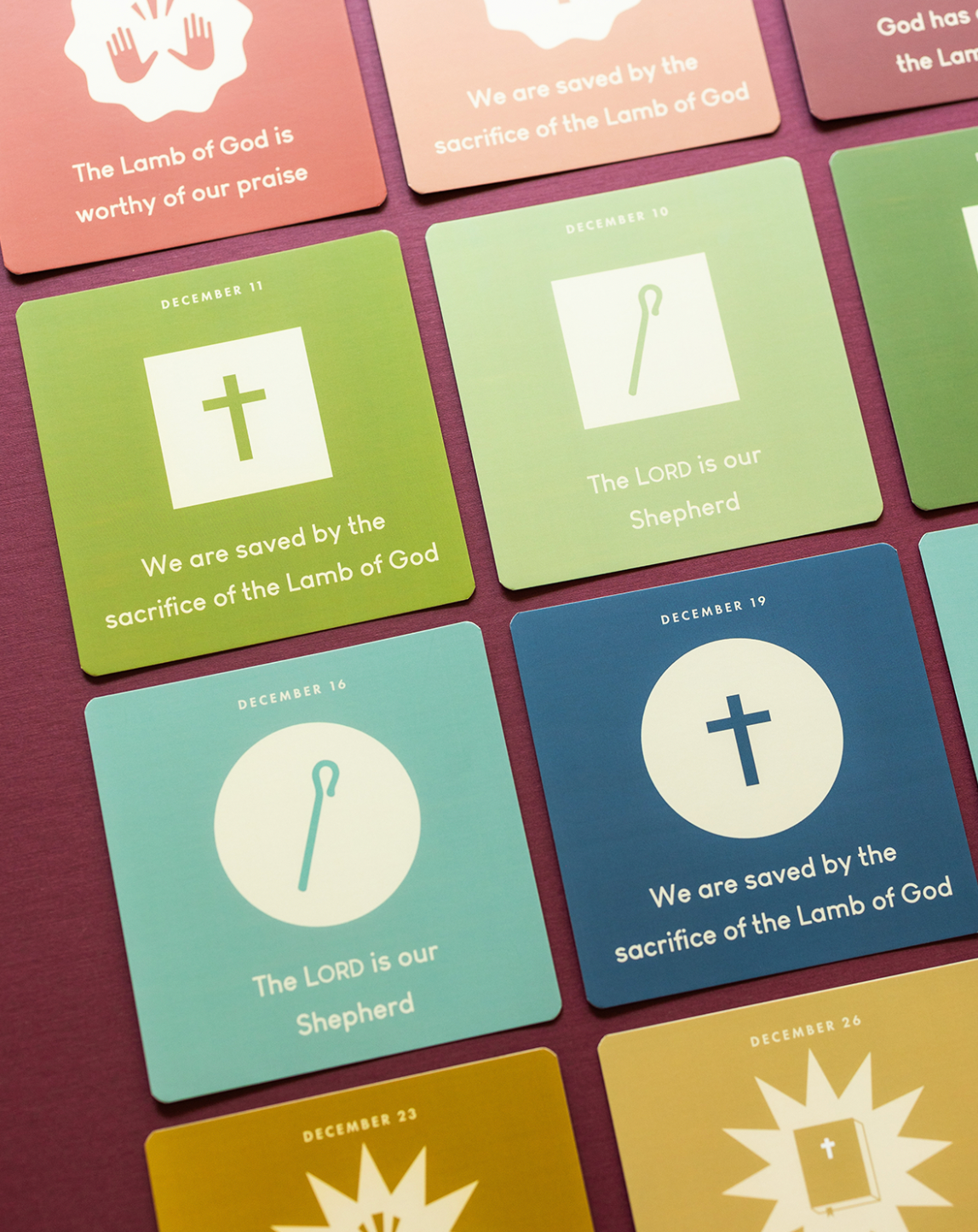 Worthy is the Lamb Advent Kids Cards