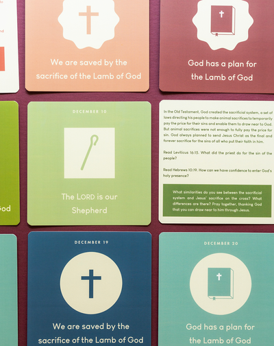 Worthy is the Lamb Advent Kids Cards