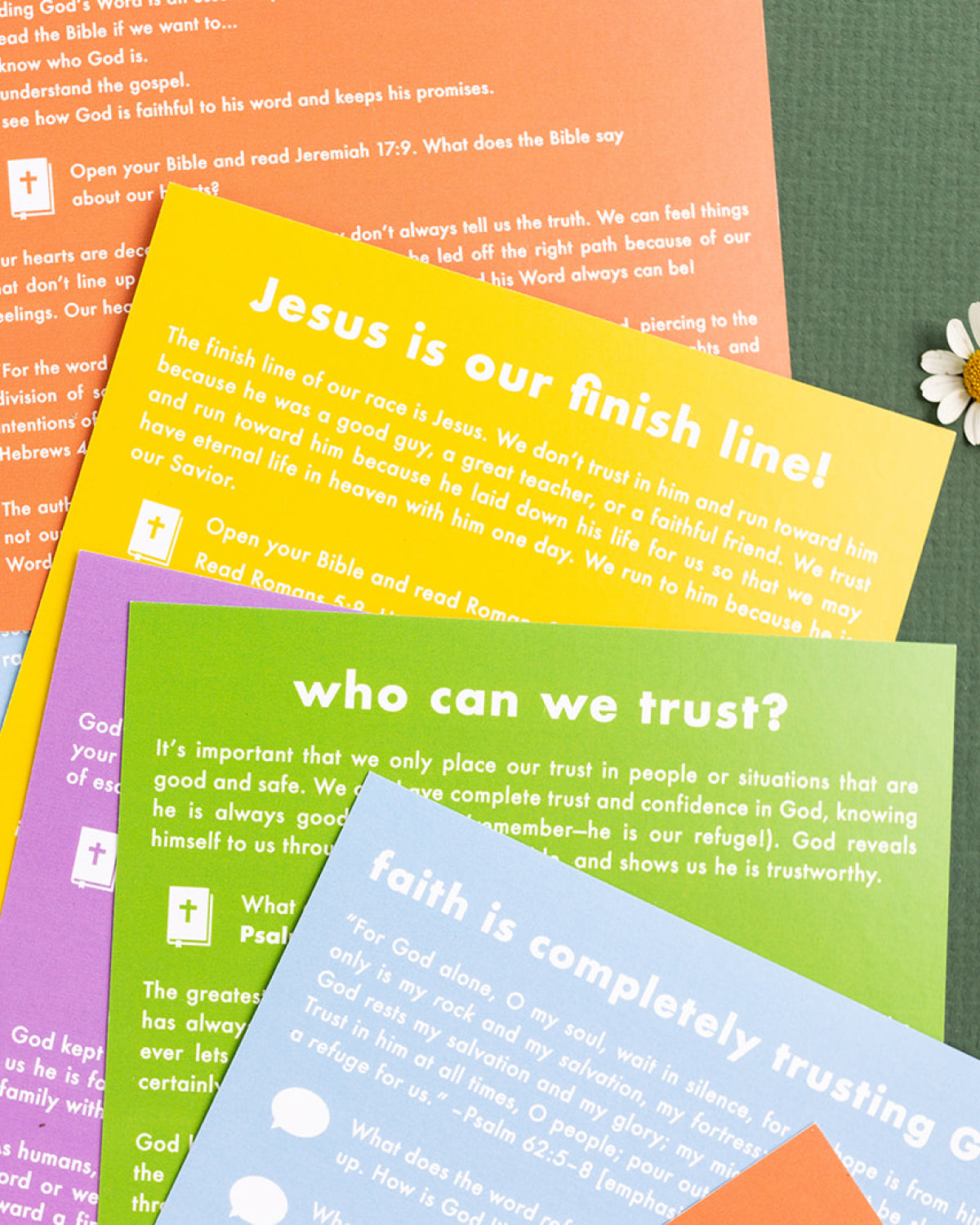 Run the Race Faith Cards for Kids
