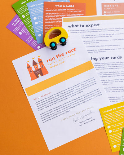Run the Race Faith Cards for Kids