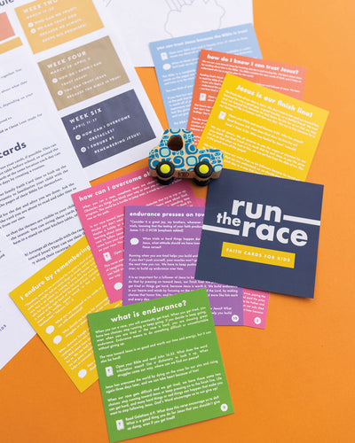 Run the Race Faith Cards for Kids Parent Guide [FREE PDF]